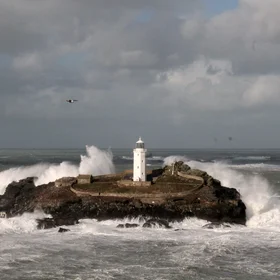 The British winter storms
