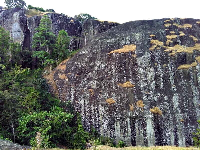 Ancient volcano-Nglanggeran, in Yogyakarta, Indonesia