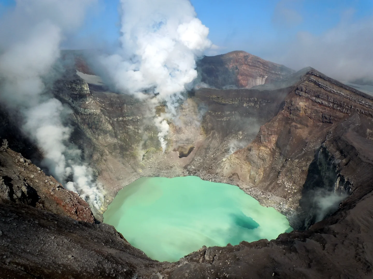 Gorely volcano