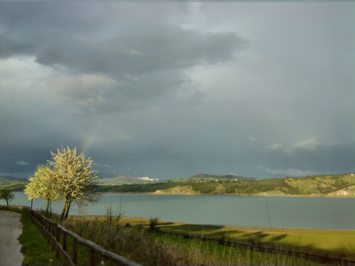 Landscape from MONTE COTUGNO DAM