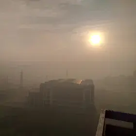 Smog in New Delhi, India
