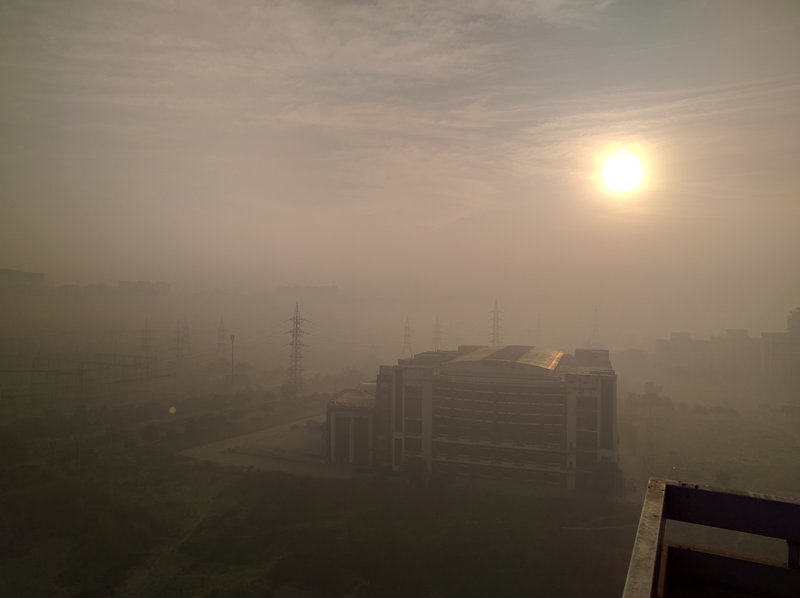 Smog in New Delhi, India