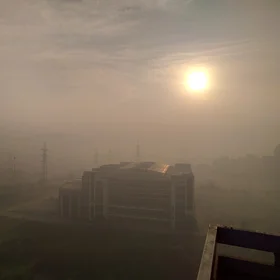 Smog in New Delhi, India