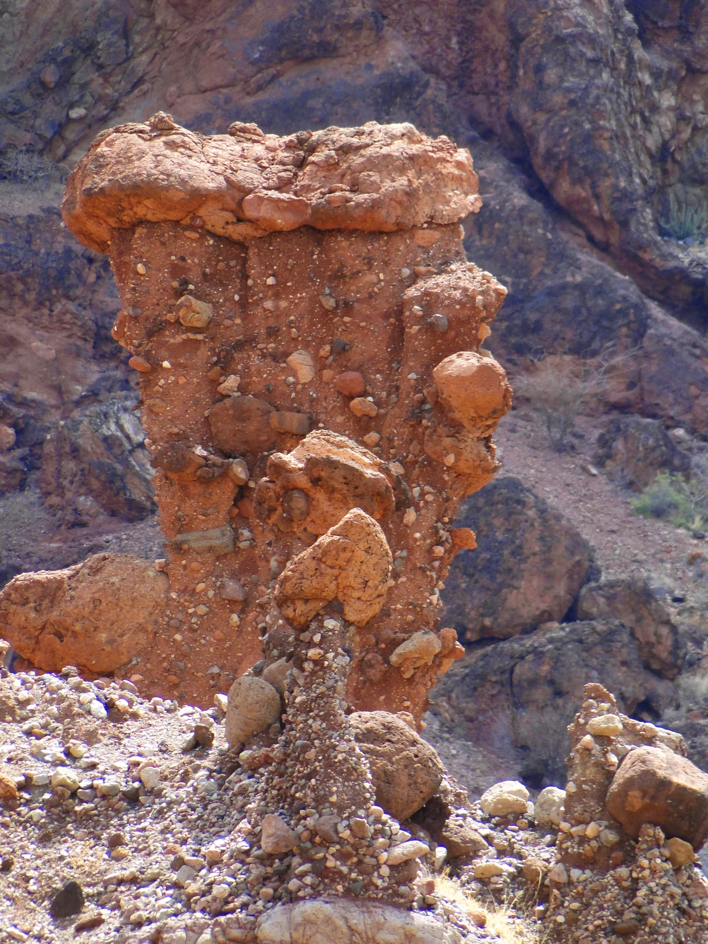 Mushroom rocks near Nachola in northern Kenya