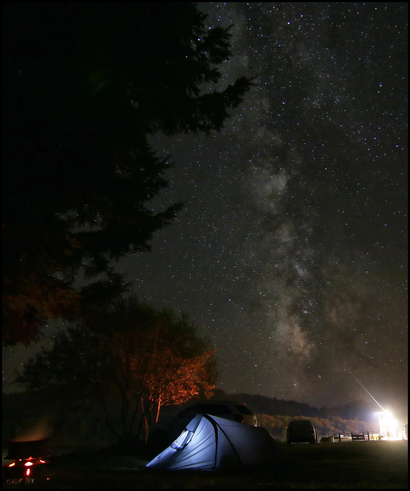 Salmon, bears and the Milky Way at Klamath