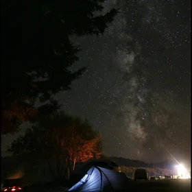 Salmon, bears and the Milky Way at Klamath