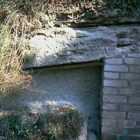 volcanic deposits in Pompeji