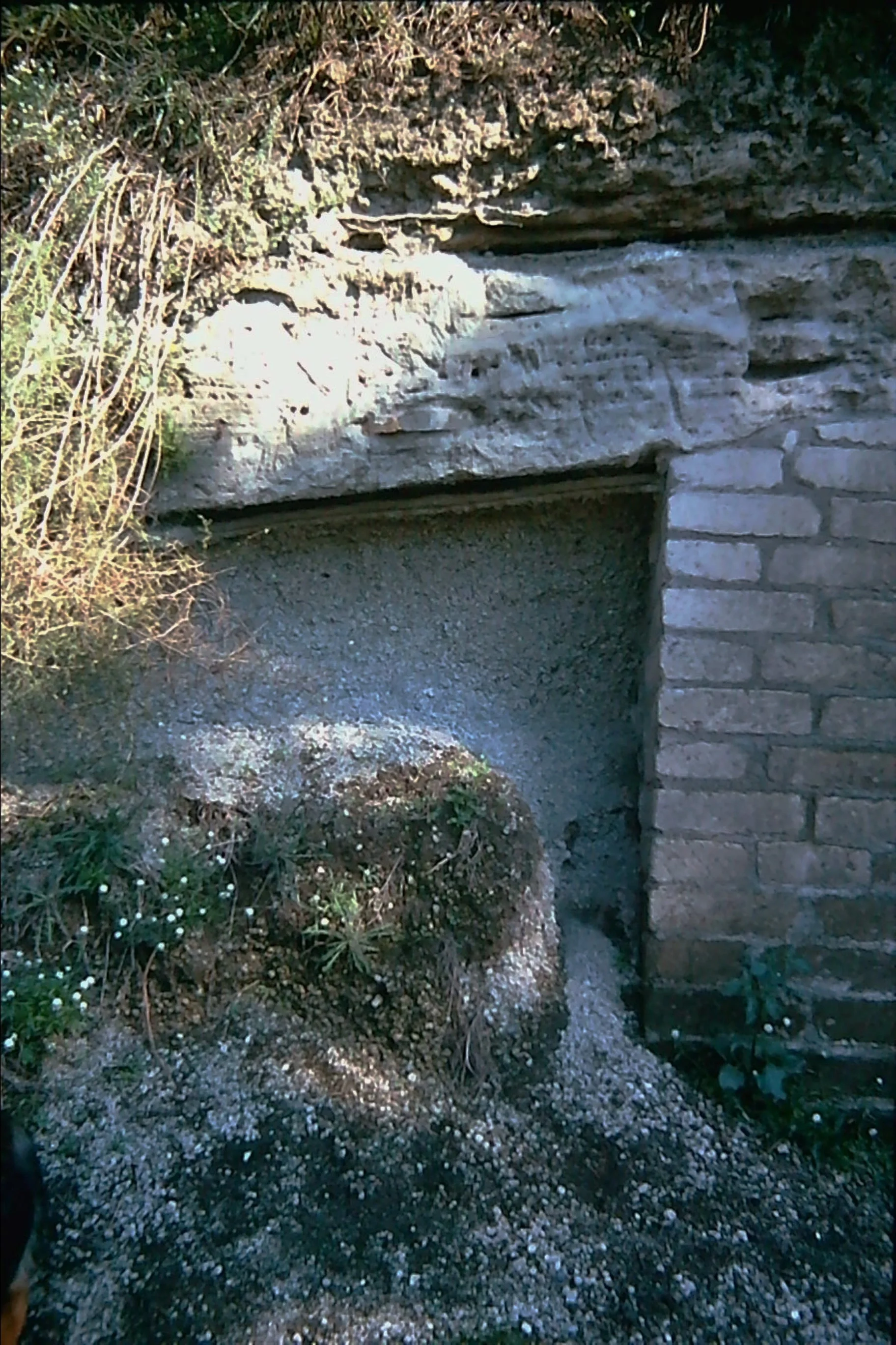 volcanic deposits in Pompeji