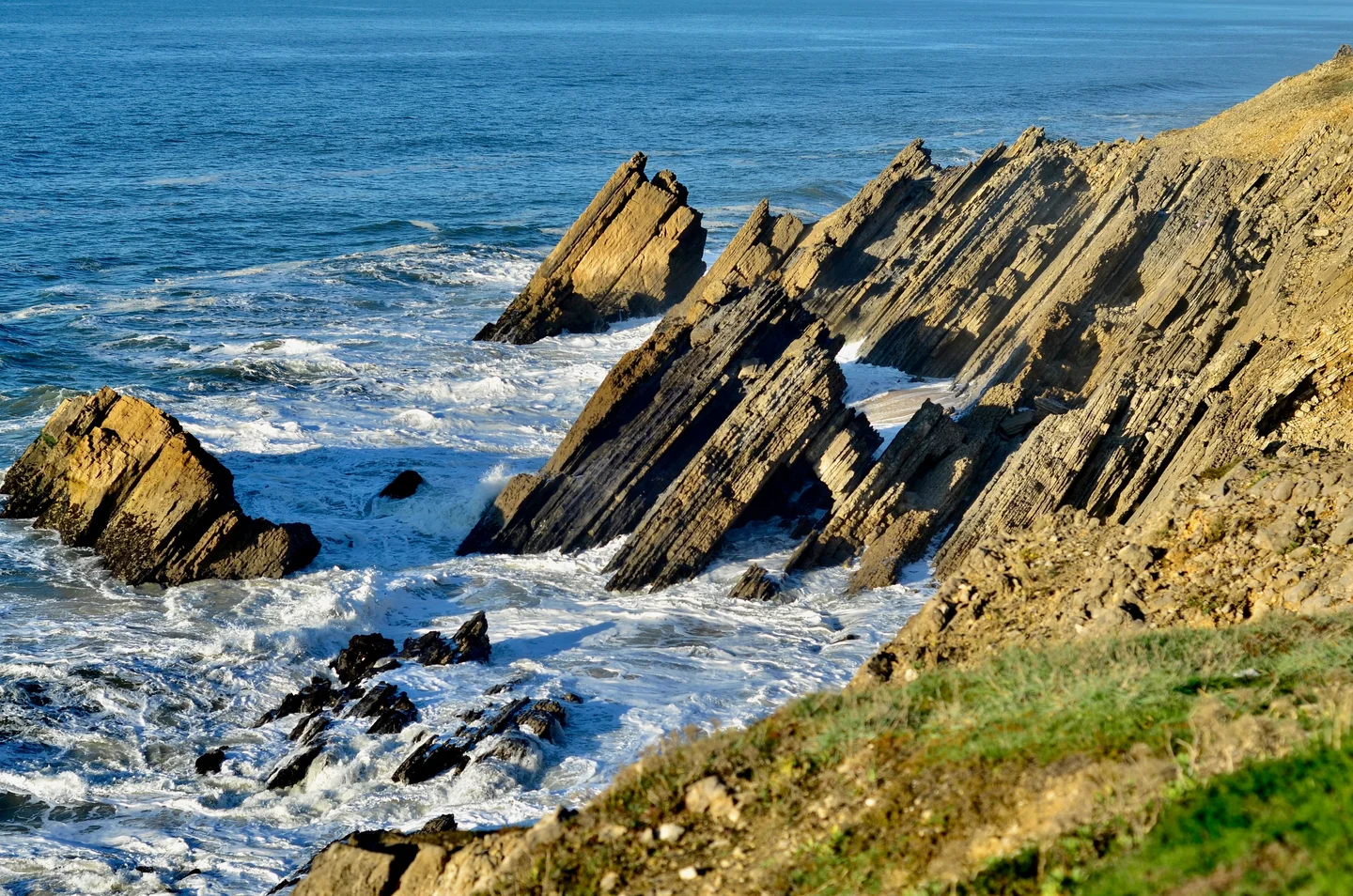 Rocks near Penedo da Saudade, São Pedro de Moel