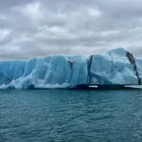 Iceberg in Jökulsárlón lagoon, Iceland