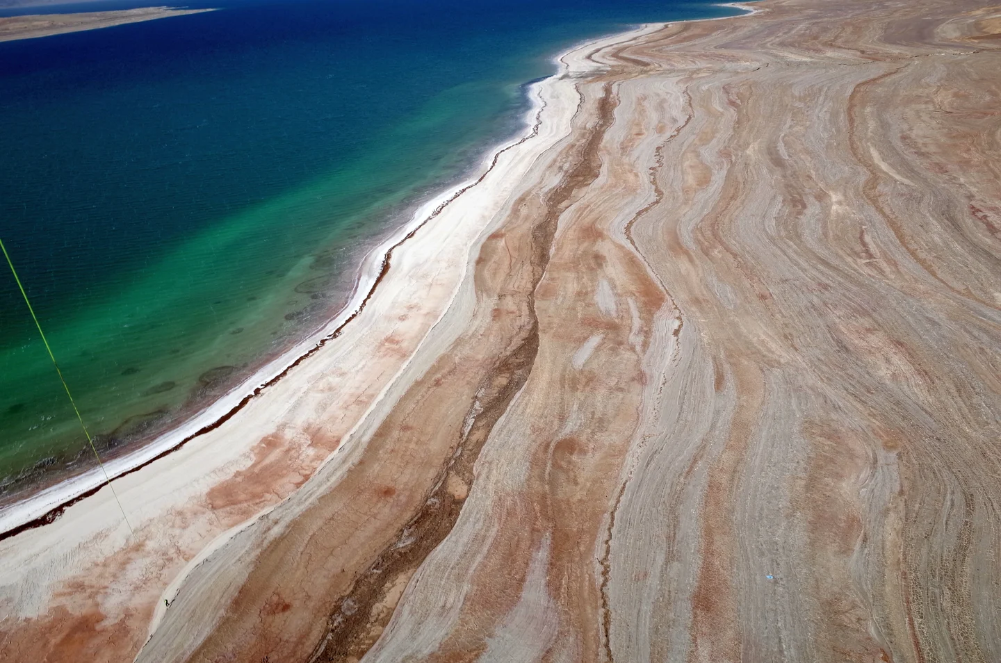 Geoscientific selfie at the Dead Sea