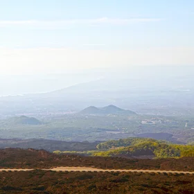 Mt. Etna : in the land of vulcanoes..cinder cones