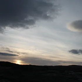 Lenticular cloud, Greenland