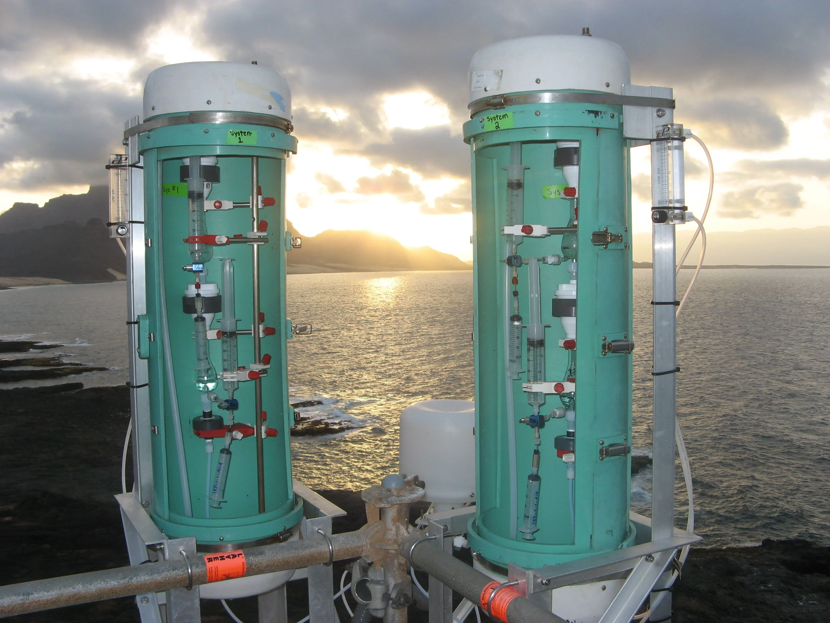 Mist chamber measurements at São Vicente