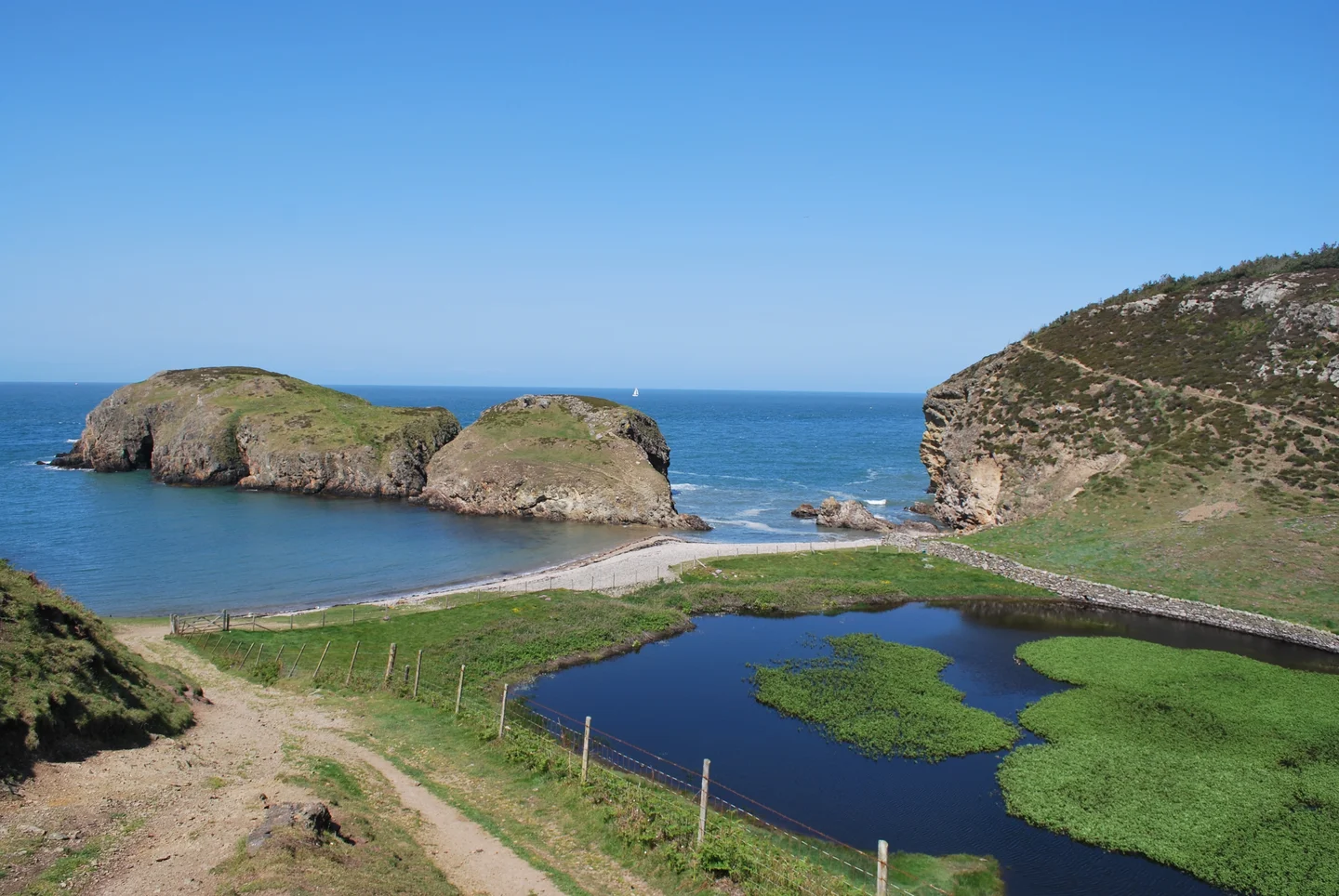 Ynys y Fydlyn meltwater channel