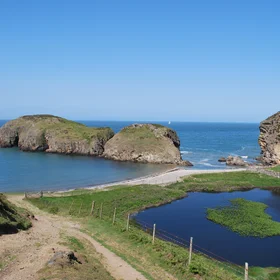 Ynys y Fydlyn meltwater channel