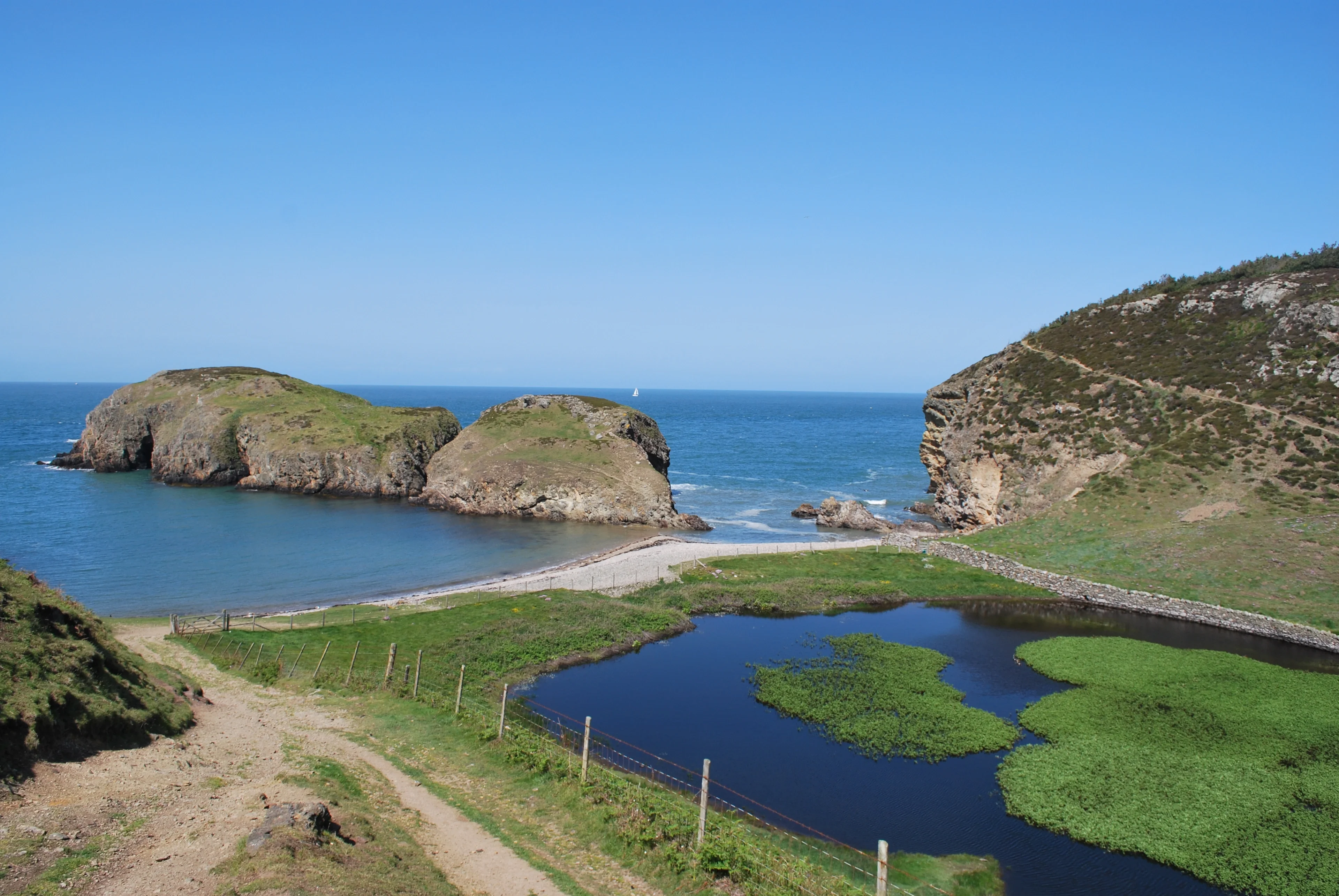 Ynys y Fydlyn meltwater channel