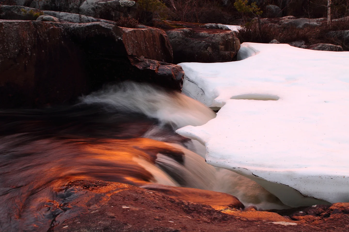 Symbiosis of fire, ice and water