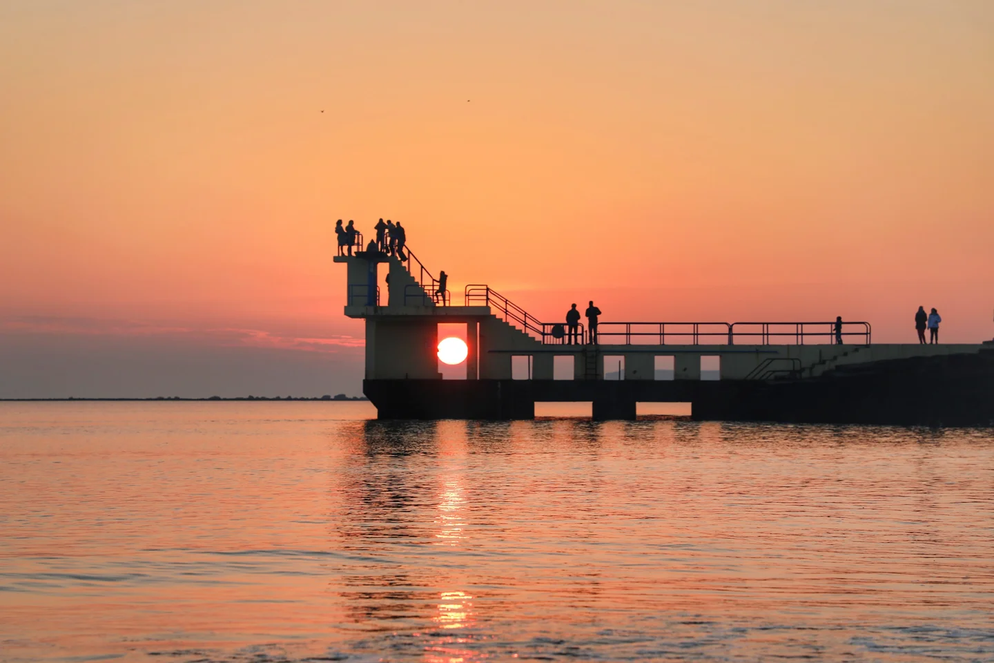Sunset over Galway Bay