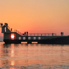 Sunset over Galway Bay