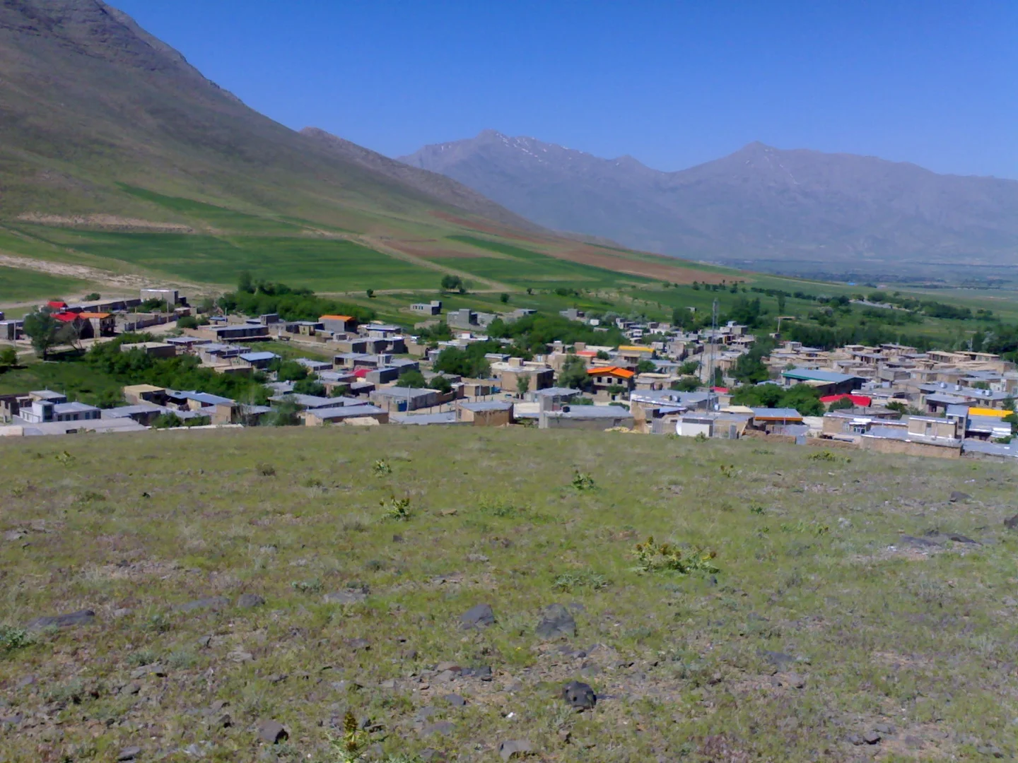 Iranian village in spring