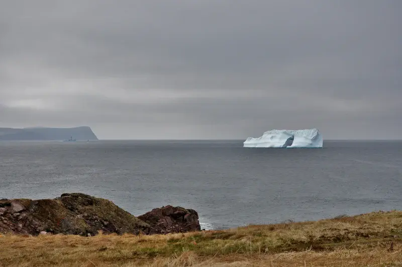Icerberg off Newfoundland coast, Canada