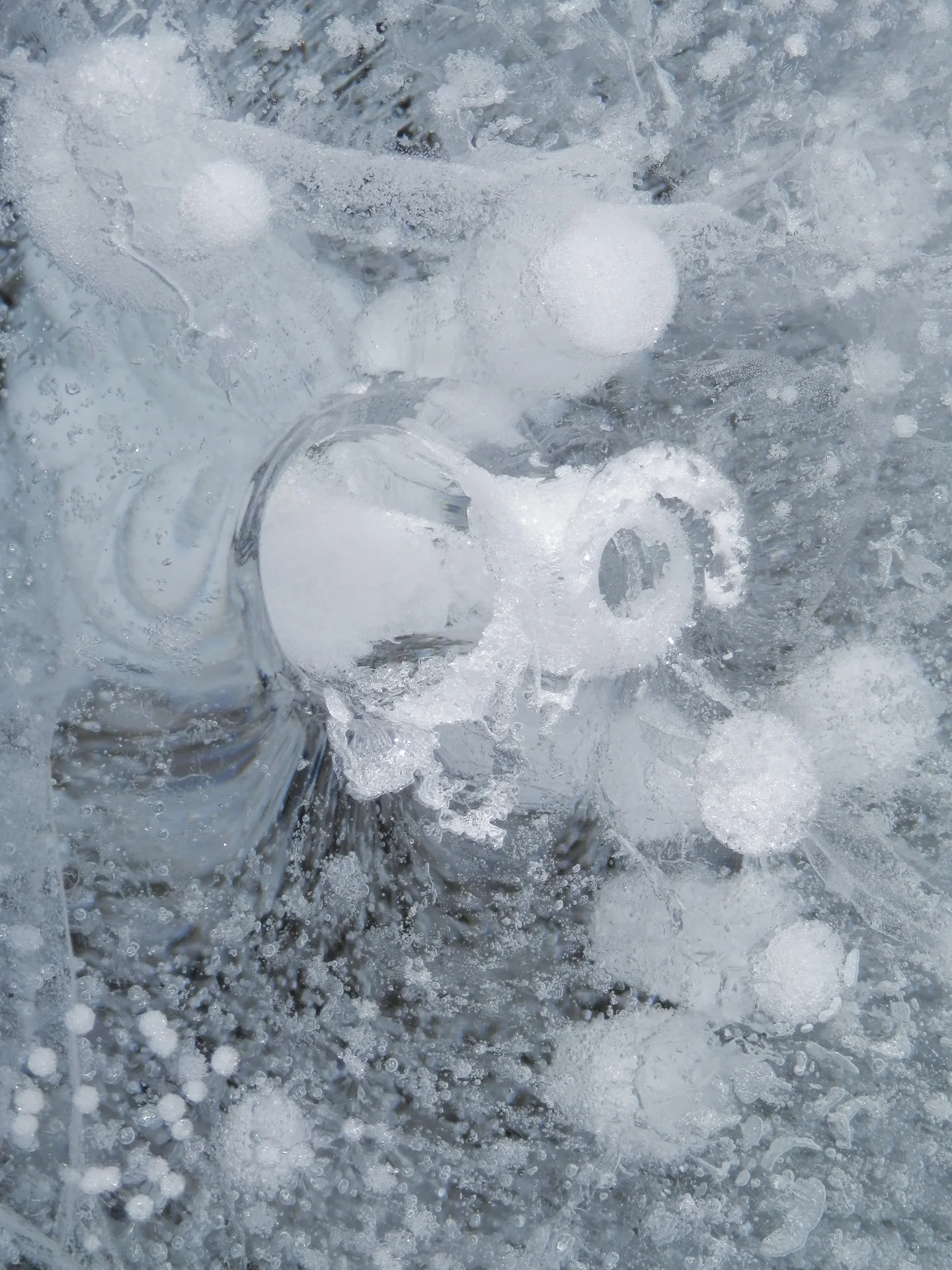 Ice patterns 3 from Rocky Mountain National Park