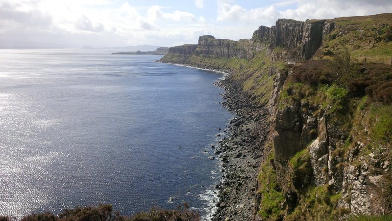 Isle of Skye cliff coast
