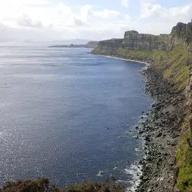 Isle of Skye cliff coast