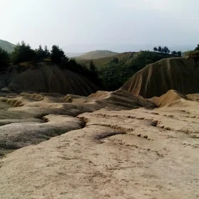 Old mud volcanoe (Vulcanii Noroiosi), Romania
