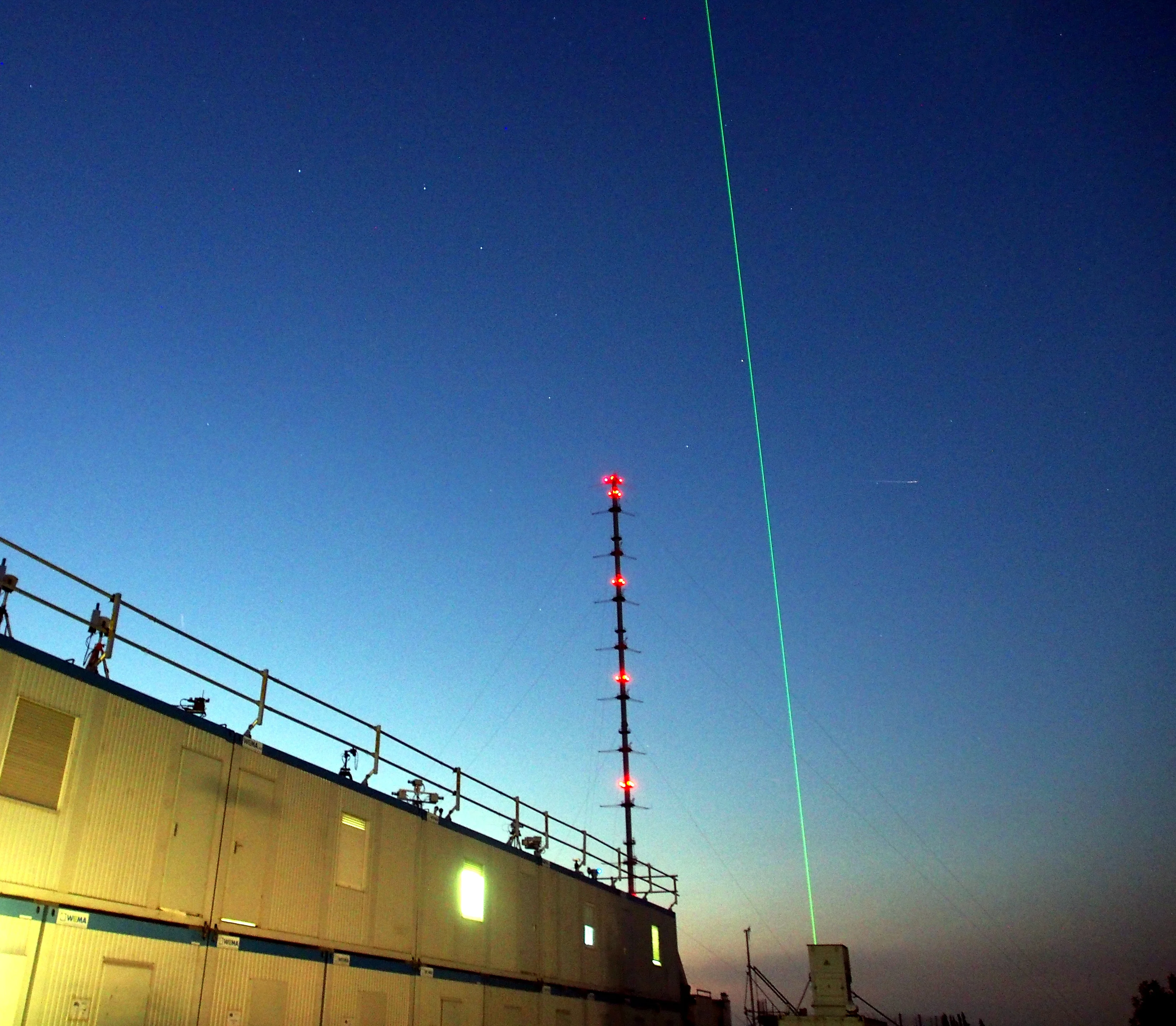 Lidar measurements during CINDI-2