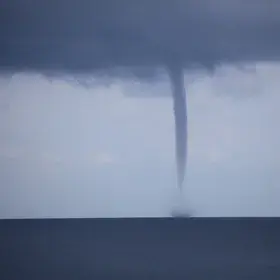 Tornado in the Java Sea