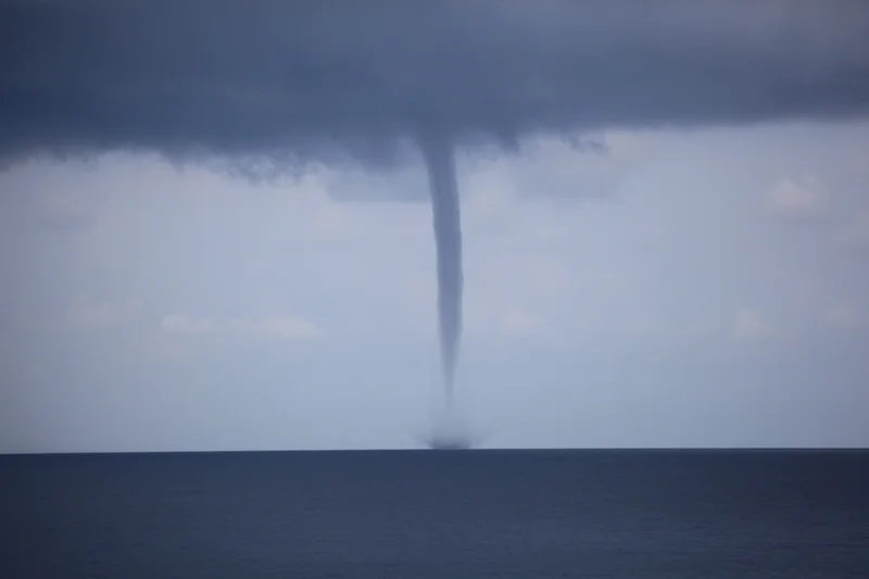 Tornado in the Java Sea