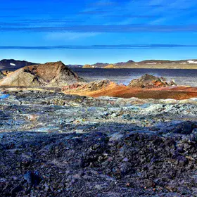 Krafla lava field in Mývatn region