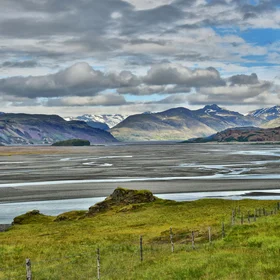 Silver braided river