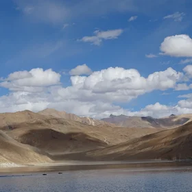 Landscape of pangong lake