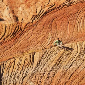 Movement of the ancient sand