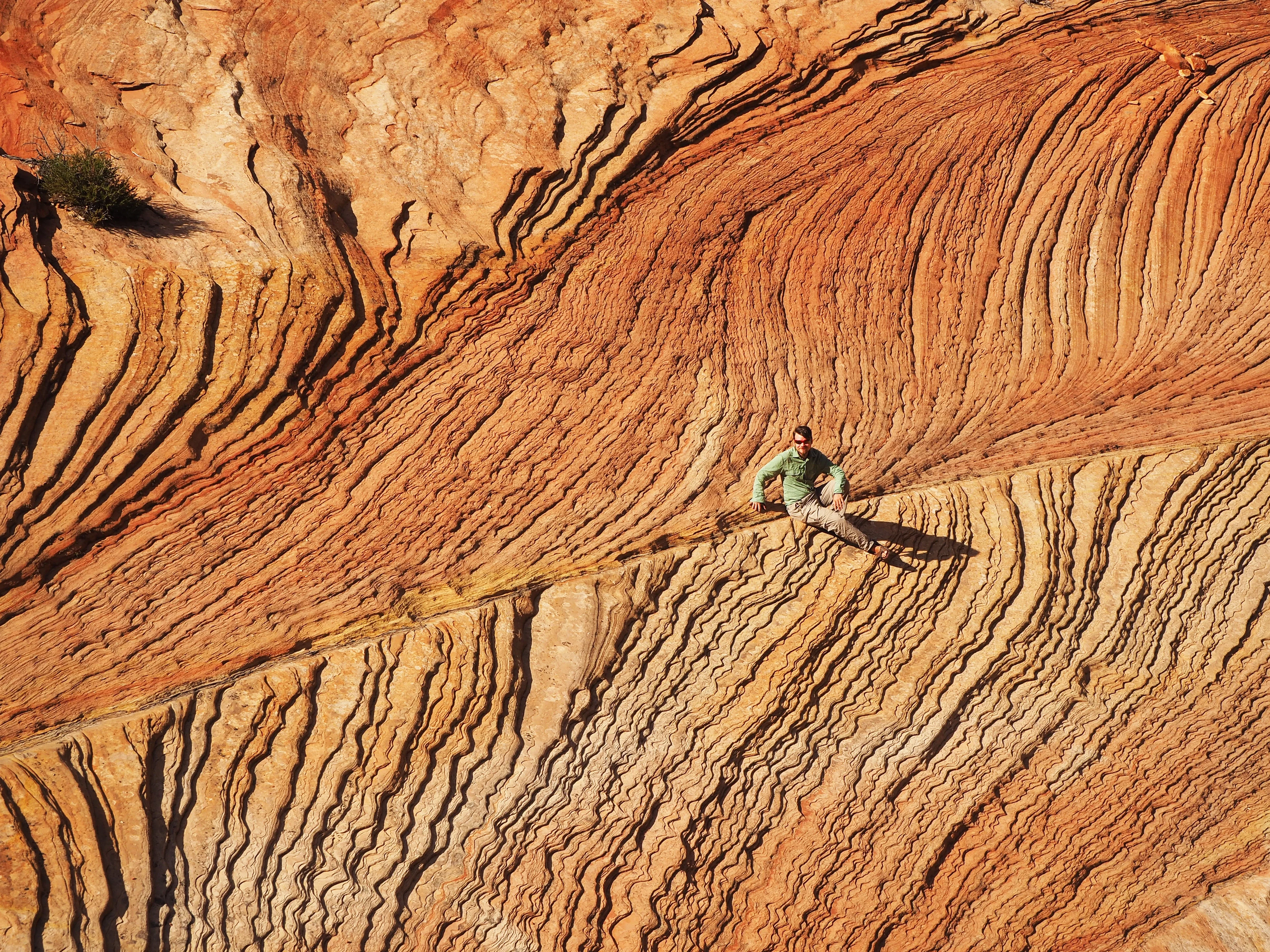 Movement of the ancient sand