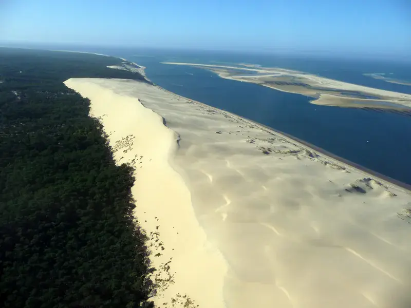 aerial view of the Dune du Pilat