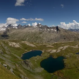 Bird's view of Lakes Trebecchi