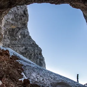 Ice caves in high altitude karstic areas