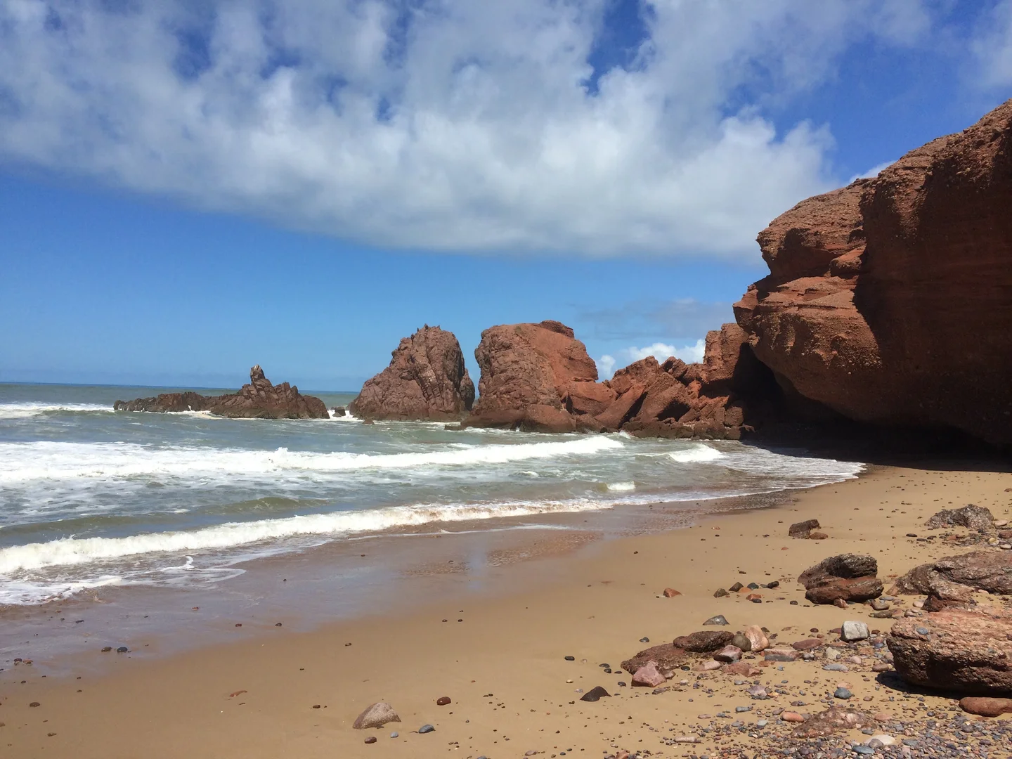 Where Precambrian and Jurassic rocks meet