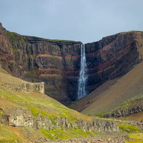 A lava layer cake flowing