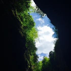 Aareschlucht; a darkland