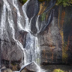Close up of Hraunfossar