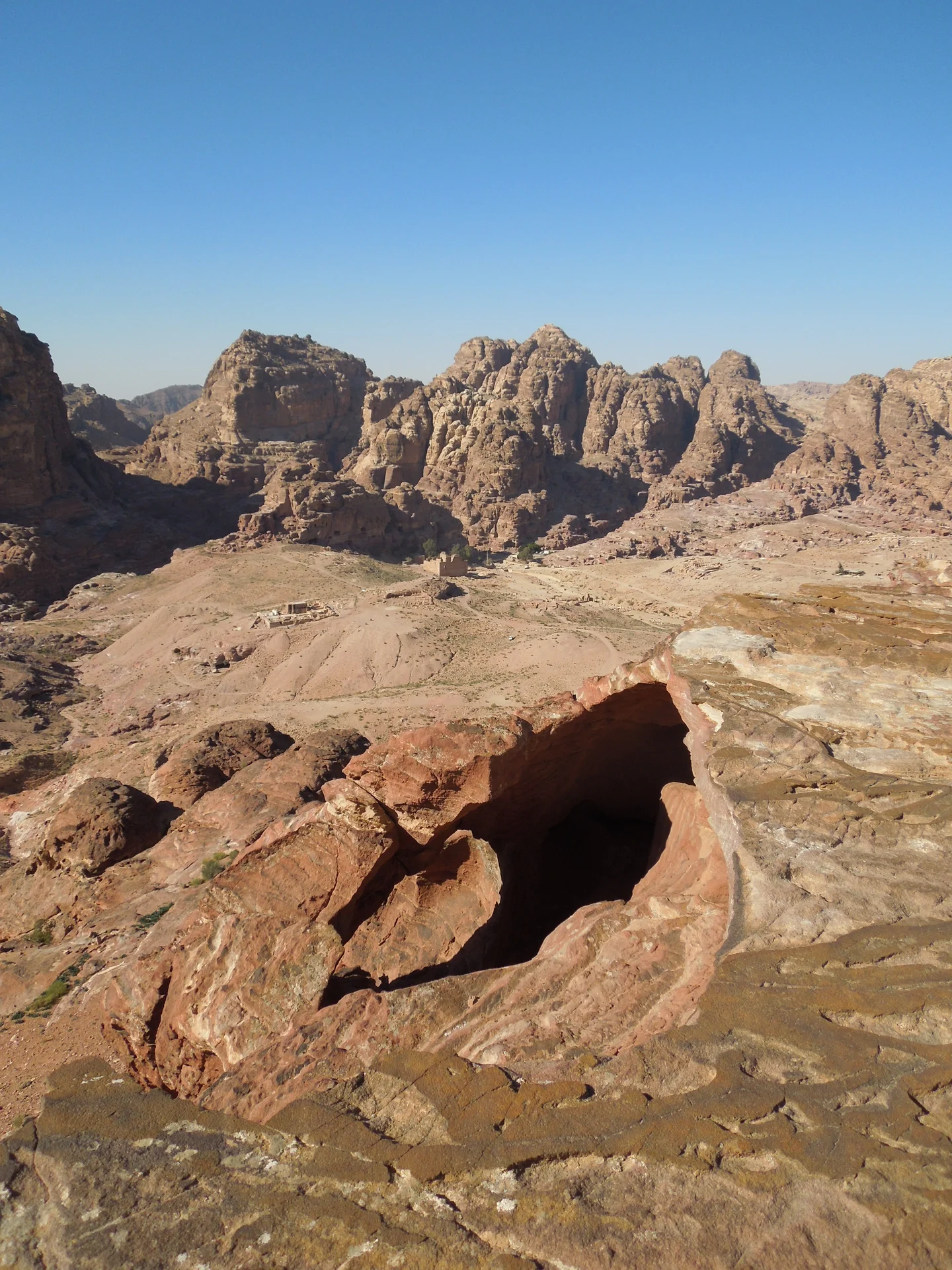 View on the plain of Petra