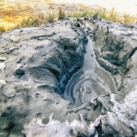 Ingenious Mud Volcano of Tardy-Hill Natural Park, Taiwan