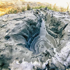 Ingenious Mud Volcano of Tardy-Hill Natural Park, Taiwan