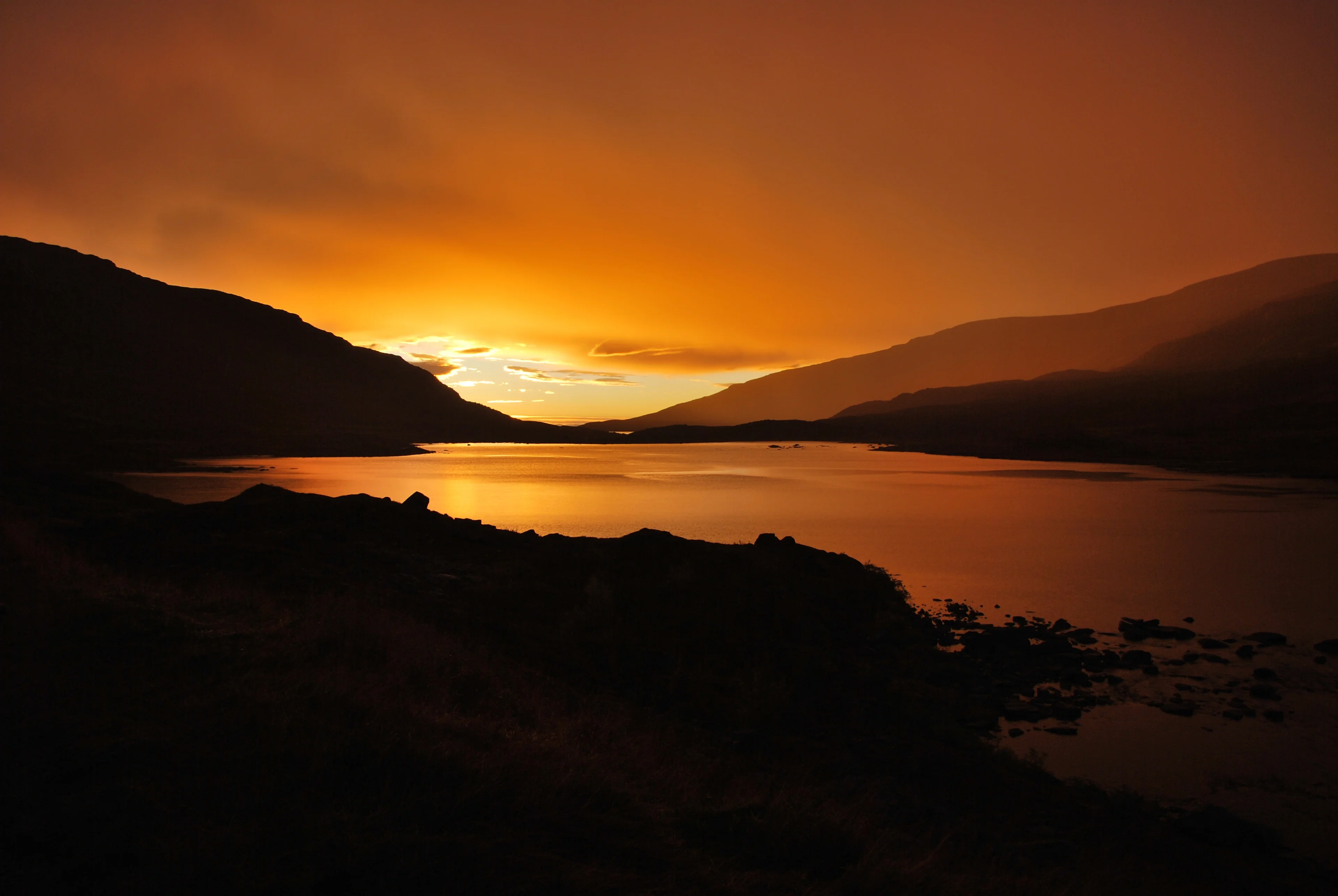 Sunrise in Abisko National Park