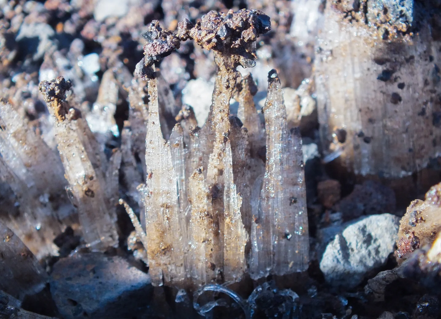 Ice Towers in La Palma